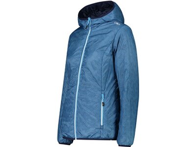 CMP Damen Jacke WOMAN REVERSE JACKET FIX HOOD Blau