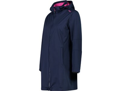 CMP Damen Funktionsjacke WOMAN PARKA ZIP HOOD Blau