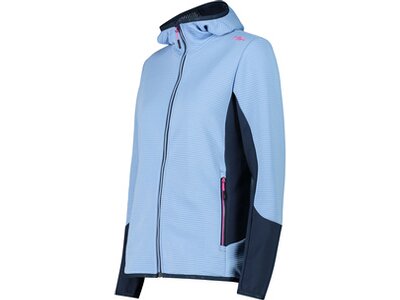 CMP Damen Kapuzensweat WOMAN FIX HOOD JACKET Blau