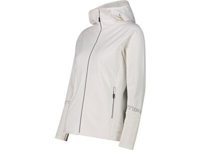 CMP Damen Kapuzensweat WOMAN JACKET FIX HOOD Grau