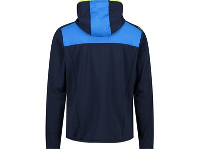 CMP Herren Kapuzensweat MAN HYBRID JACKET FIX HOOD Blau
