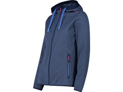 CMP Damen Kapuzensweat WOMAN FIX HOOD JACKET Blau