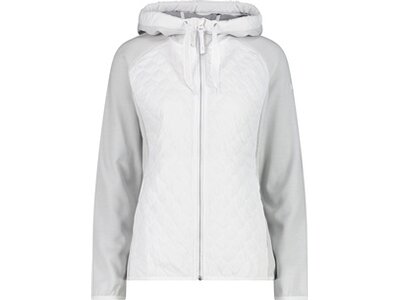 CMP Damen Kapuzensweat WOMAN JACKET HYBRID FIX HOOD Grau