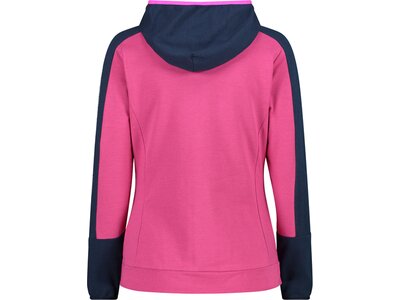 CMP Damen Kapuzensweat WOMAN JACKET FIX HOOD Pink