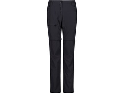 CMP Damen Keilhose WOMAN ZIP OFF PANT Schwarz