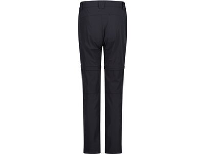 CMP Damen Keilhose WOMAN ZIP OFF PANT Schwarz