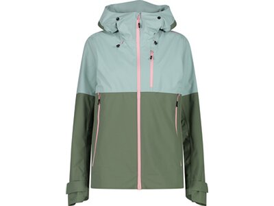 CMP Damen Blouson WOMAN JACKET FIX HOOD Grün