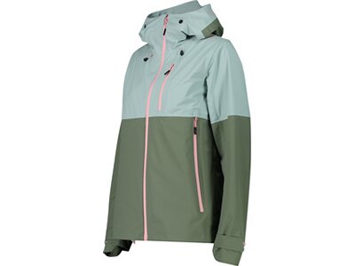 CMP Damen Blouson WOMAN JACKET FIX HOOD Grün