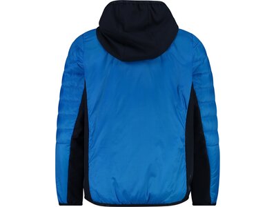 CMP Kinder Jacke KID HYBRID JACKET FIX HOOD Blau