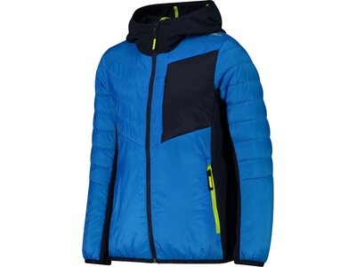 CMP Kinder Jacke KID HYBRID JACKET FIX HOOD Blau