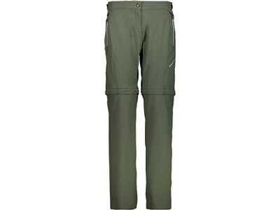 CMP Damen Keilhose WOMAN ZIP OFF PANT Grau