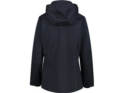 CMP Damen Softshell-Jacke WOMAN JACKET ZIP HOOD Schwarz