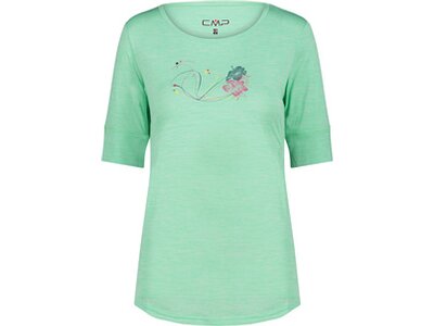 CMP Damen Shirt WOMAN T-SHIRT Grün