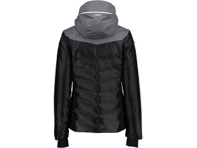 CMP Damen Jacke WOMAN JACKET ZIP HOOD Schwarz