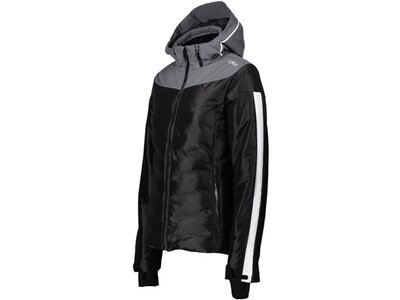 CMP Damen Jacke WOMAN JACKET ZIP HOOD Schwarz