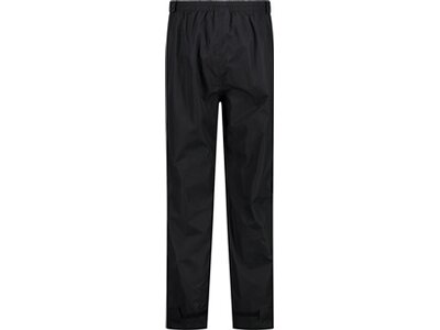 CMP Damen Regenhose WOMAN PANT RAIN WITH FULL LENGHT SIDE ZIPS Schwarz