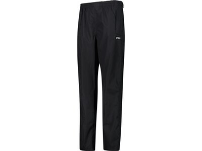 CMP Damen Regenhose WOMAN PANT RAIN WITH FULL LENGHT SIDE ZIPS Schwarz