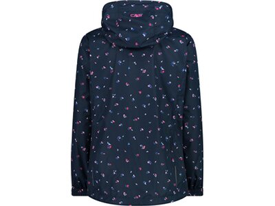 CMP Damen Regenjacke WOMAN JACKET FIX HOOD Blau