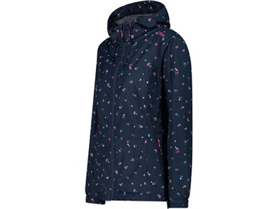 CMP Damen Regenjacke WOMAN JACKET FIX HOOD Blau