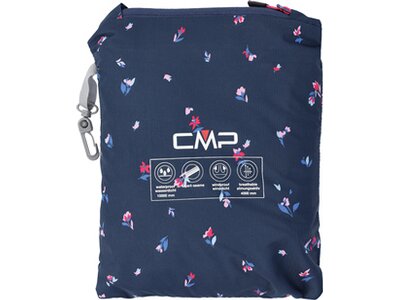 CMP Damen Regenjacke WOMAN JACKET FIX HOOD Blau