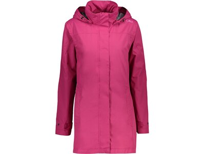 CMP Damen Regenjacke WOMAN JACKET SNAPS HOOD Pink