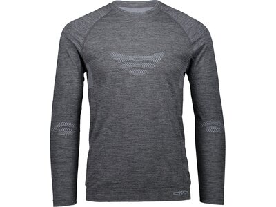 CMP Herren Shirt MAN SEAMLESS SWEAT Schwarz