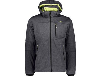 CMP Herren Funktionsjacke Kapuzen Softshelljacke Grau