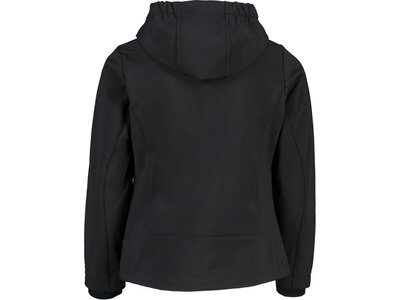 CMP Kinder Funktionsjacke Kapuzen Softshelljacke Schwarz