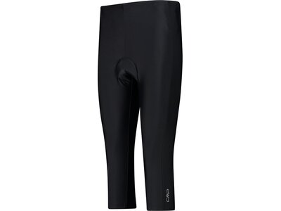 CMP Damen Tight WOMAN BIKE 3/4 PANT Schwarz