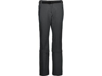 CMP Damen Keilhose WOMAN ZIP OFF PANT Schwarz