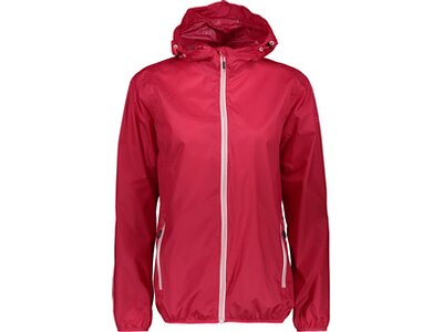 CMP Damen Regenjacke WOMAN JACKET RAIN FIX HOOD Pink
