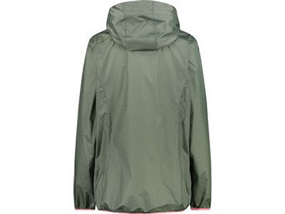 CMP Damen Regenjacke WOMAN JACKET RAIN FIX HOOD Grün