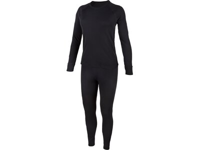 CMP Damen Unterwäschenset WOMAN SET (SWEAT AND PANT) Schwarz