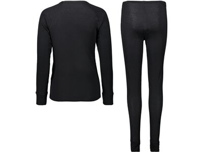 CMP Damen Unterwäschenset WOMAN SET (SWEAT AND PANT) Schwarz