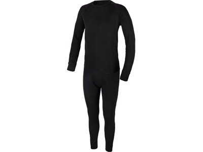 CMP Herren Unterwäschenset MAN SET (SWEAT AND PANT) Schwarz