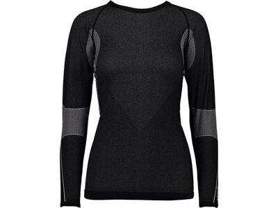 CMP Damen Unterhemd Damen Funktionsunterhemd / Langarmshirt Woman Underwear Sweat Schwarz