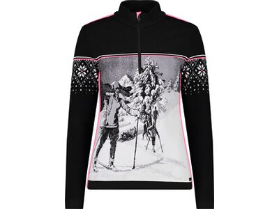 CMP Damen Funktionsjacke WOMAN SWEAT KNITTED Grau