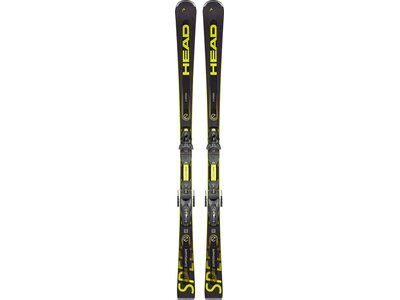 HEAD Herren All-Mountain Ski Supershape e-Speed SW SF-PR bk/nyw Grün