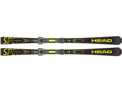 HEAD Herren All-Mountain Ski Supershape e-Speed SW SF-PR bk/nyw Grün