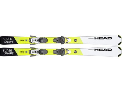 HEAD Kinder Racing Ski Supershape JRS + JRS 7.5 GW CA Pink
