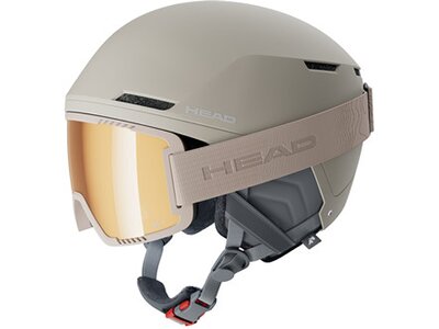 HEAD Damen Helm COMPACT EVO W sand Grau