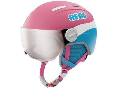 HEAD Kinder Helm MAJA Visor pink/blue Pink