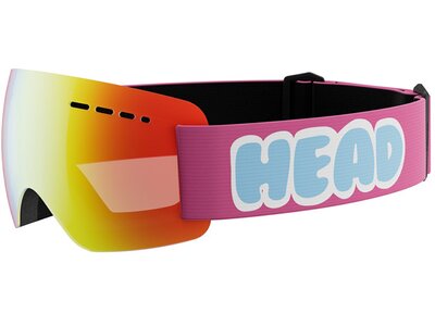 HEAD Kinder Brille SOLAR JR FMR red Silber