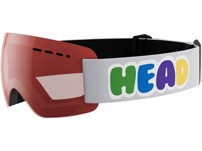 HEAD Kinder Brille SOLAR JR red Grau