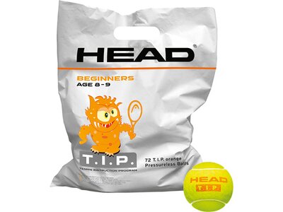 HEAD Ball 72B TIP orange - Polybag - 6DZ Grau