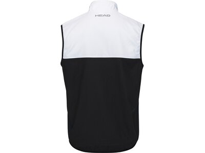 HEAD Herren Weste CLUB 22 Vest M Schwarz