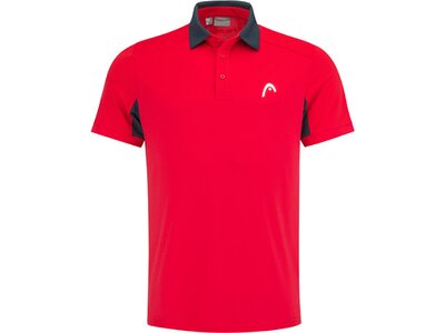 HEAD Herren Polo SLICE Polo Shirt Men Rot