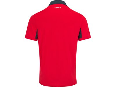 HEAD Herren Polo SLICE Polo Shirt Men Rot