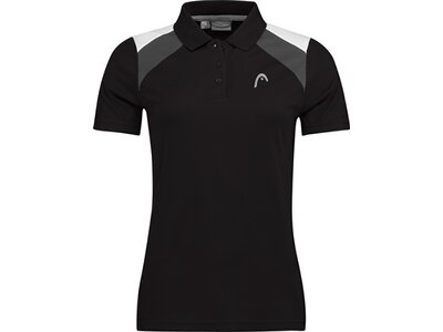 HEAD Damen Polo CLUB 22 Tech Polo Shirt W Schwarz