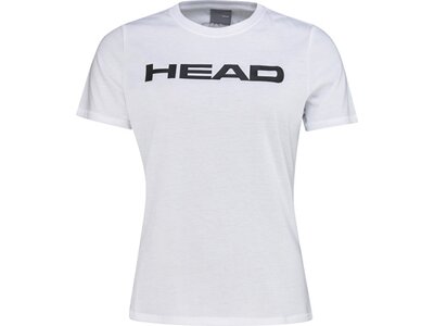 HEAD Damen Shirt CLUB BASIC T-Shirt Women Weiß